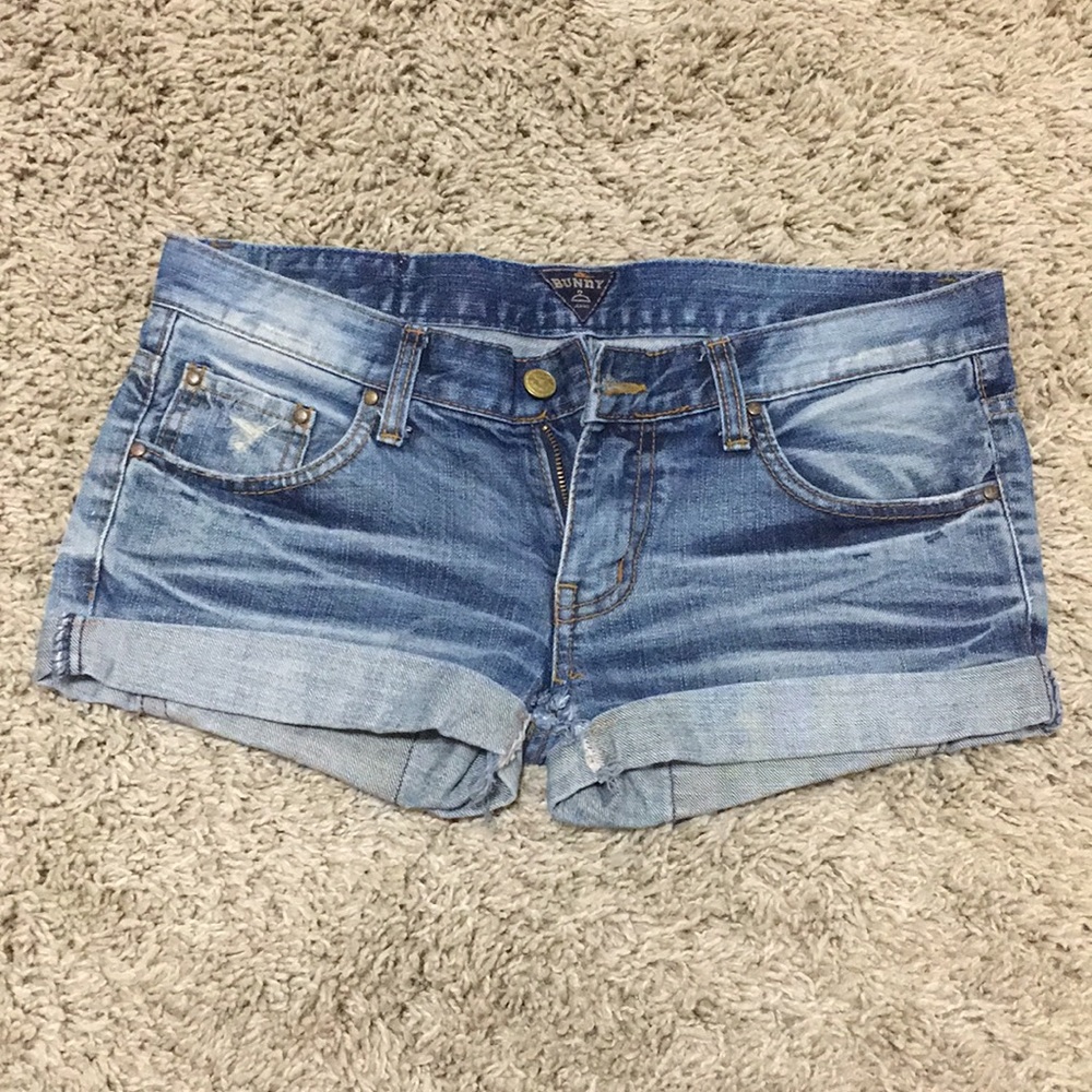 Bunny Denim Shorts
